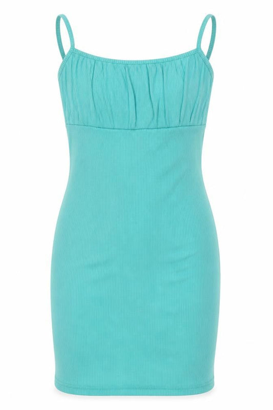 KAIIA Women's Green Size 8 Sleeveless Strappy Dress