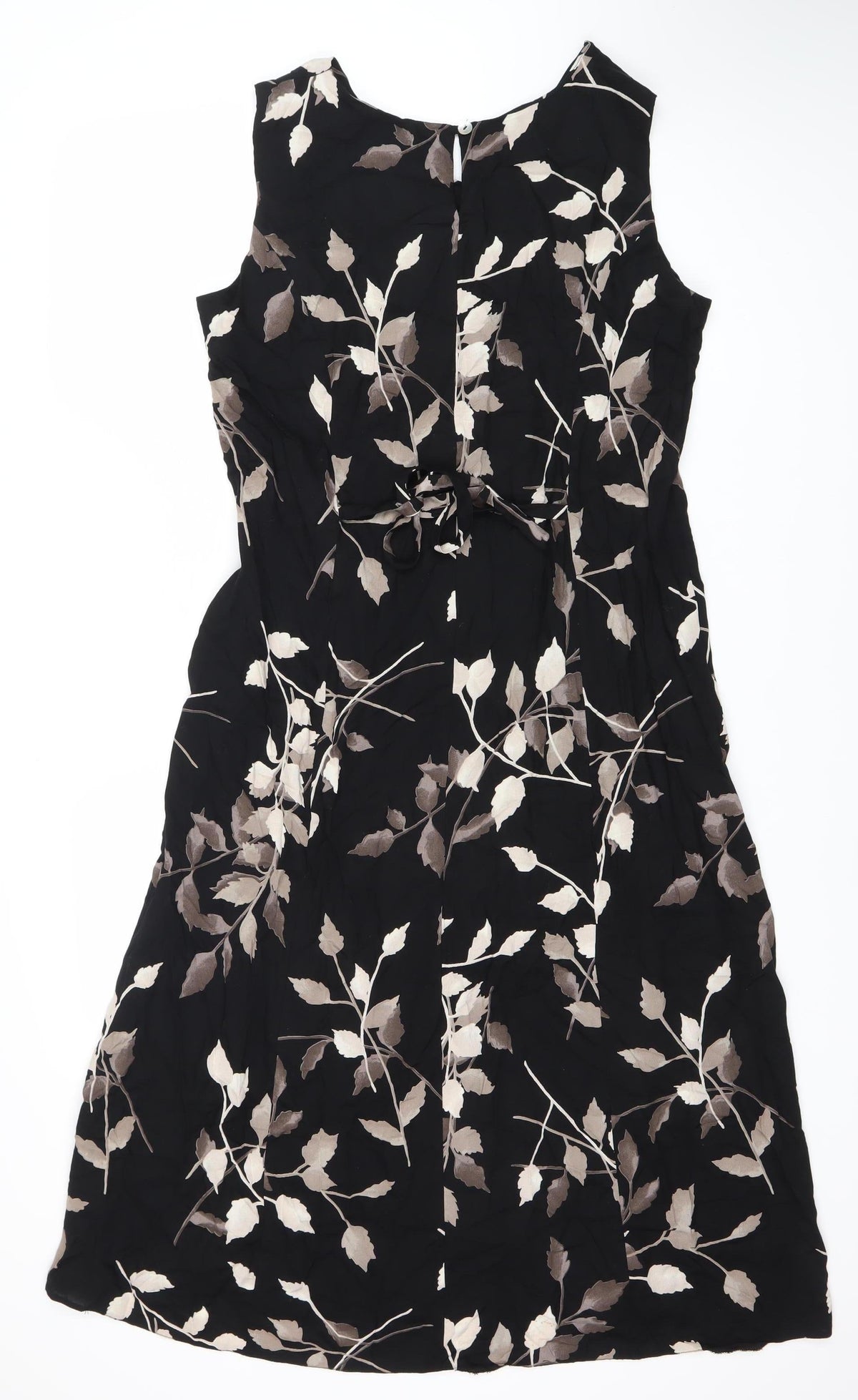 Modern Classics Women's Black Floral Dress Size 16