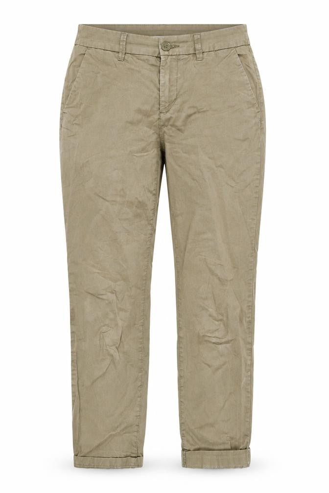 H&M Women's Green Chino Trousers Size 8