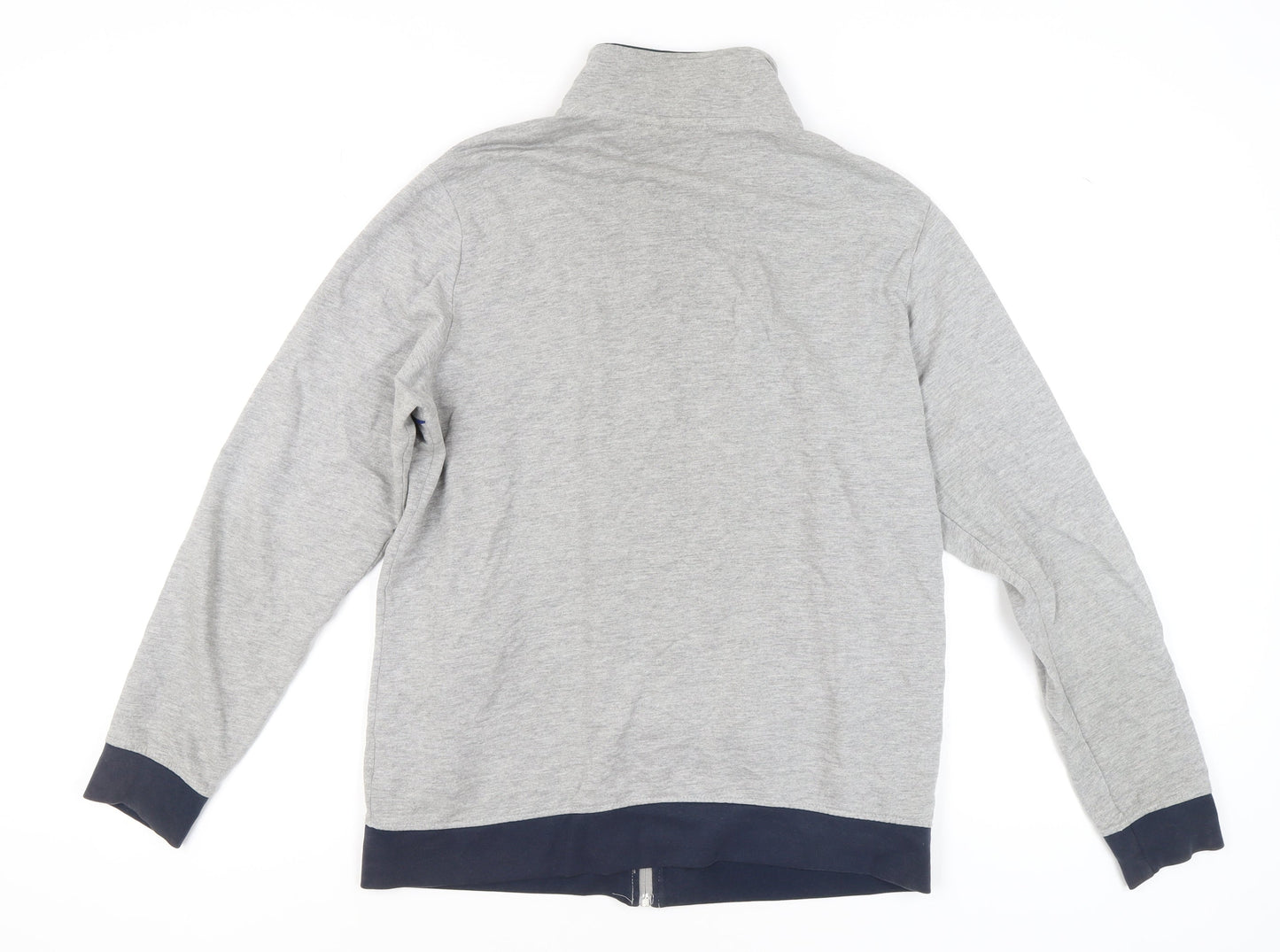 Livergy Men's Grey Full Zip Sweatshirt M