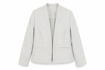Eastex Women's Grey Suit Jacket Size 12