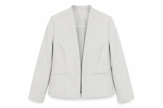 Eastex Women's Grey Suit Jacket Size 12