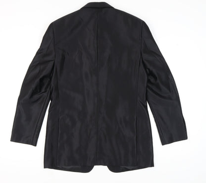 Pierre Cardin Men's Black Blazer, Size 40, Regular Fit