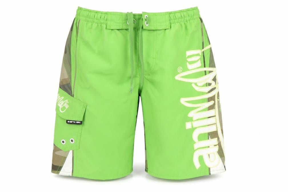 Animal Boys Green Cargo Shorts XS