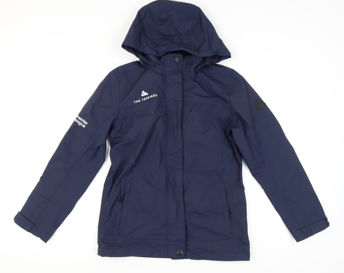 TOG24 Women's Blue Parka Jacket, Size 10