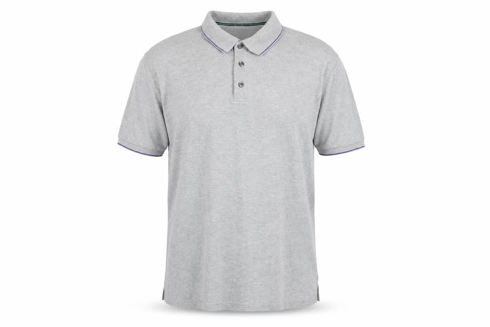 Marks & Spencer Men's Grey Polo Shirt M Golf