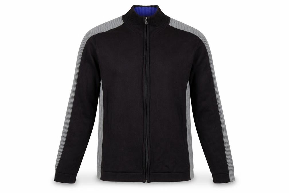 Kenneth Cole Reaction Men's Black Full Zip Jumper L