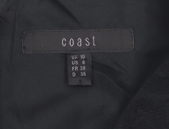 Coast Women's Black Sheath Dress Size 10