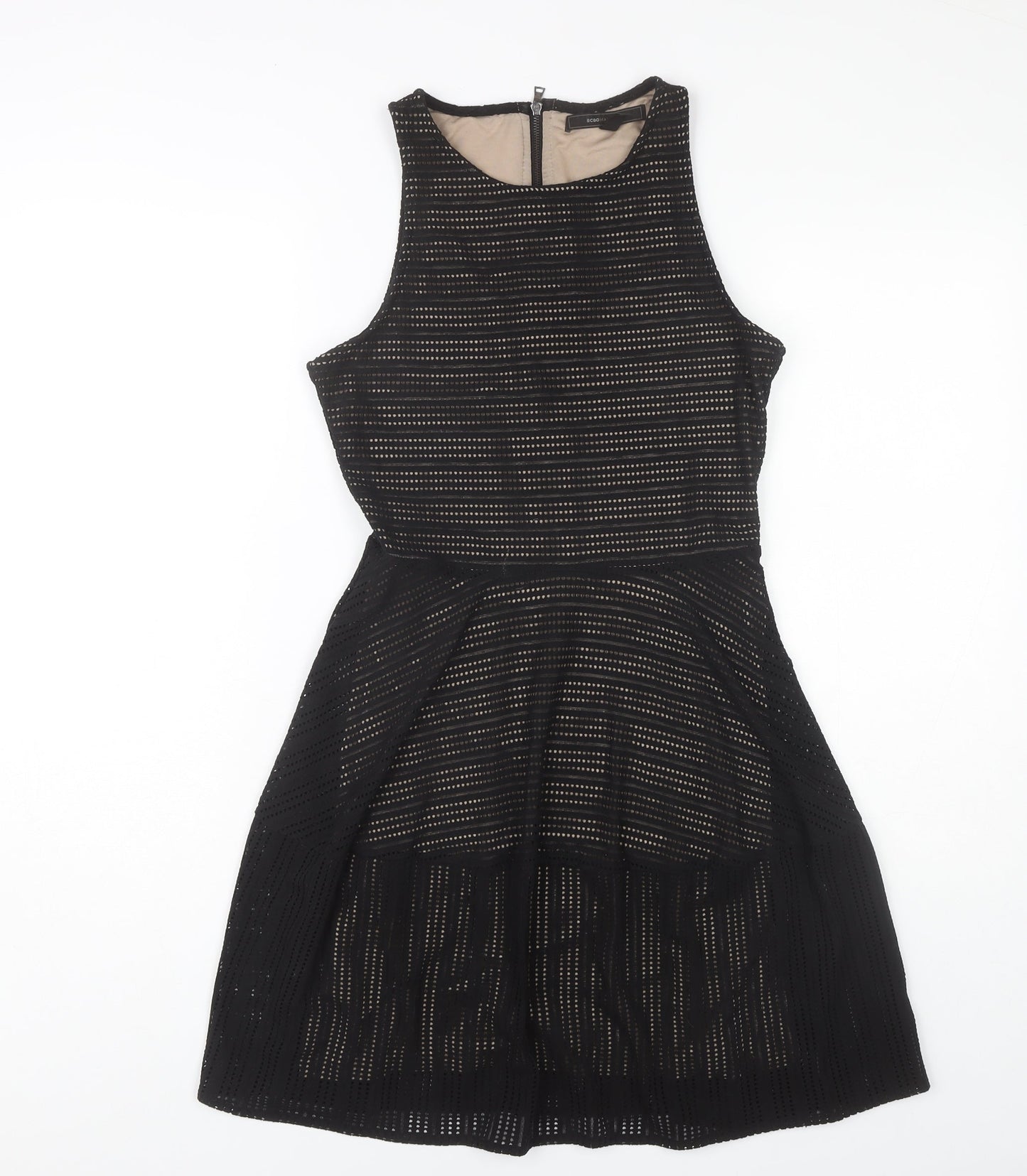 BCBGMAXAZRIA Women's Dress Black Sleeveless Size S