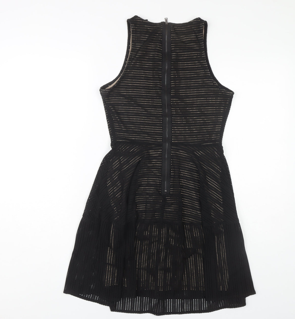BCBGMAXAZRIA Women's Dress Black Sleeveless Size S