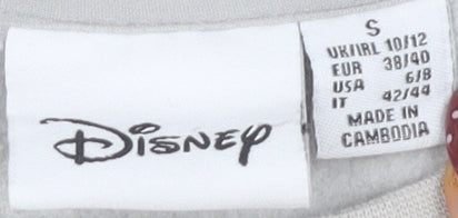 Preloved Disney Women's Grey S Mickey Sweatshirt Pullover - Detail