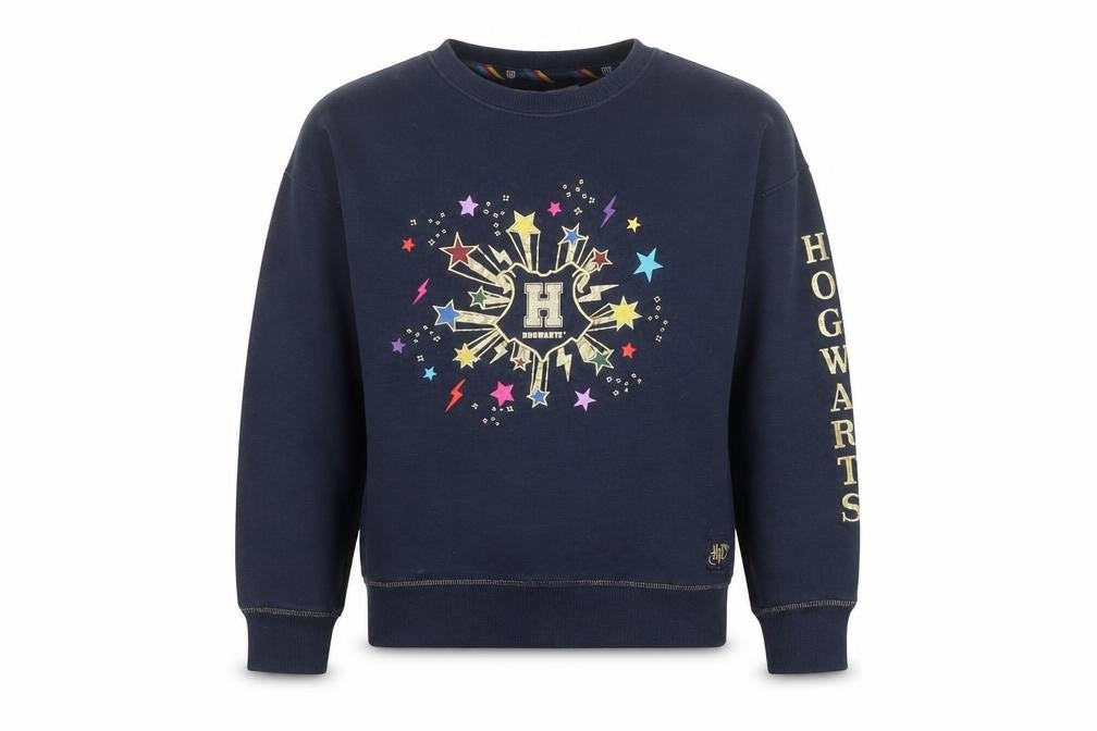 Marks & Spencer Harry Potter Girls Blue Pullover Sweatshirt 8-9 Yrs