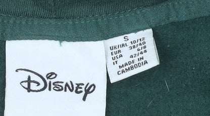 Preloved Disney Women's Green Winnie the Pooh Pullover Hoodie S - Detail