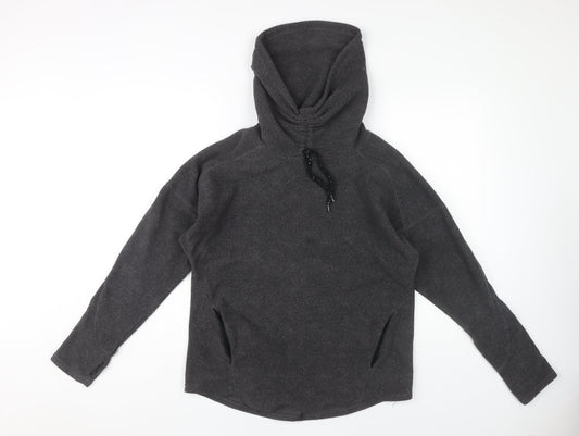 Decathlon Women's Black XS Hoodie, Poly Blend, Casual