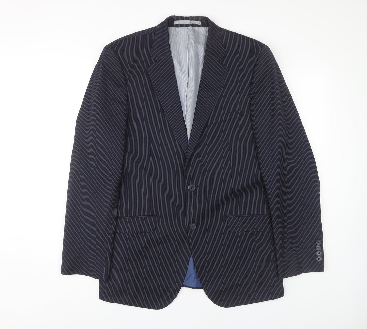 Marks and Spencer Men's Blue Blazer Medium 38 Regular Fit