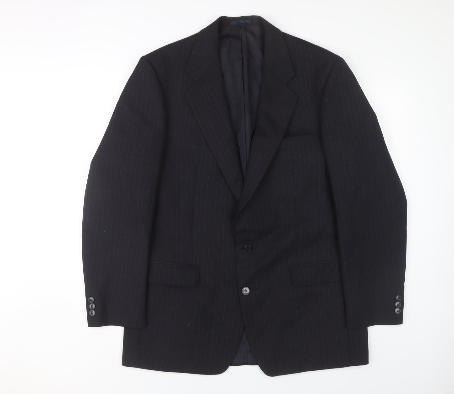 St Michael Men's Navy Blazer 42L Classic Formal