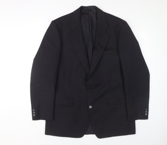 St Michael Men's Navy Blazer 42L Classic Formal