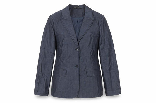 Laura Ashley Women's Blue Blazer Size 14 Wool Blend