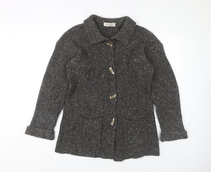 Berkertex Women's Grey Cardigan Size 10