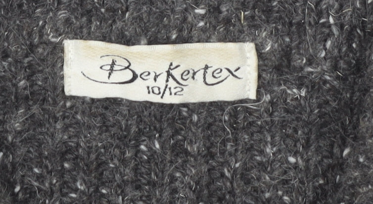 Berkertex Women's Grey Cardigan Size 10