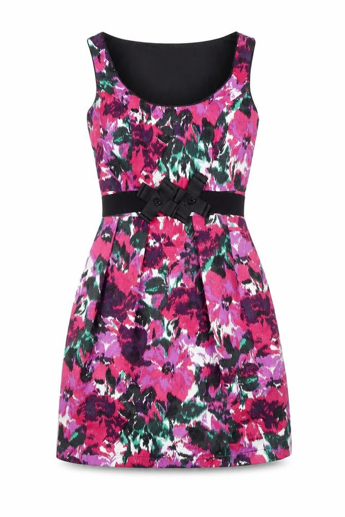 Special Edition Women's Multicoloured Short A-Line Dress