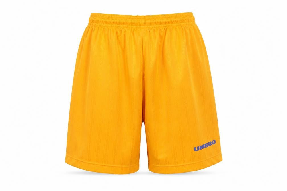 Umbro Boys Yellow Athletic Shorts, Size 164