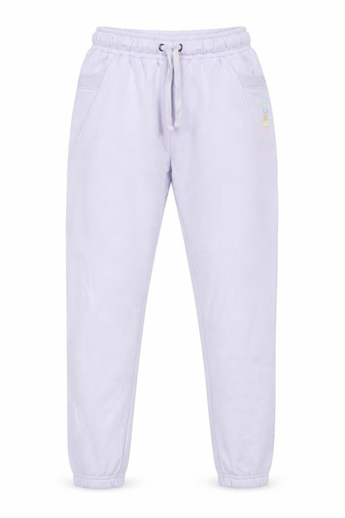 Bench Women's Purple Cotton Drawstring Joggers Size 10