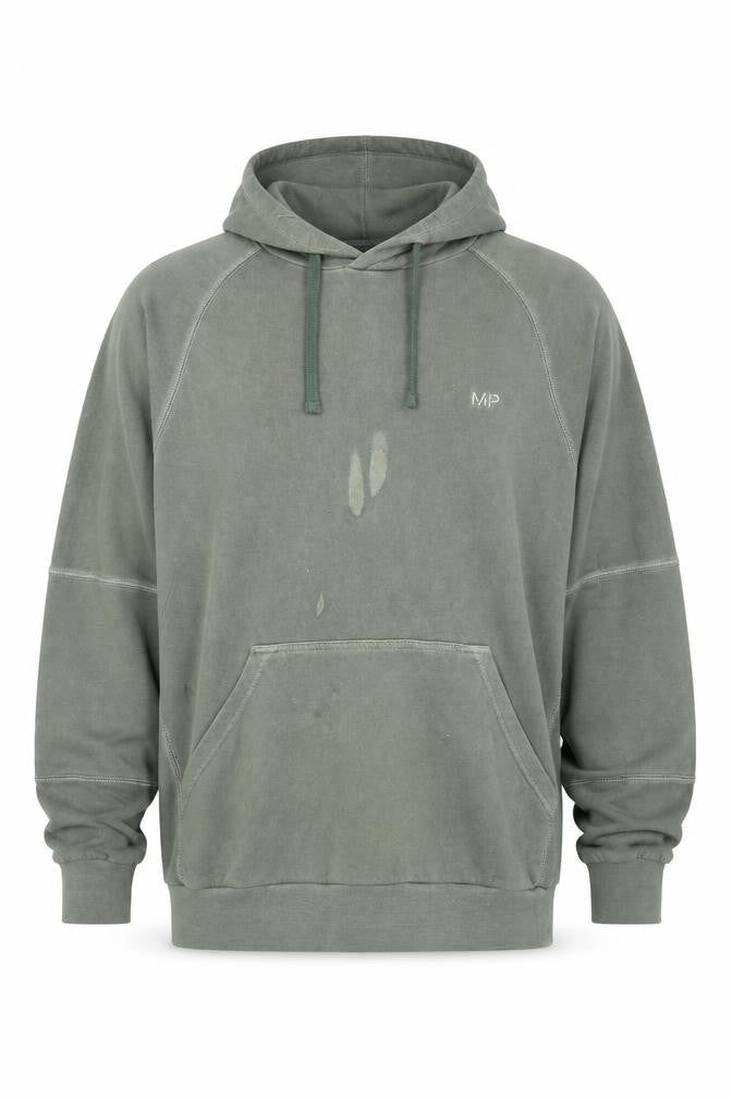 Myprotein Men's Grey Hoodie, Size L, Pullover with Logo