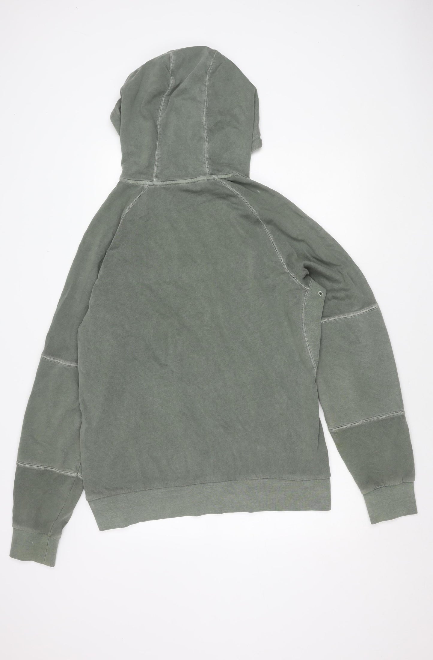 MP Men's Grey Hoodie, Size L, Pullover with Logo