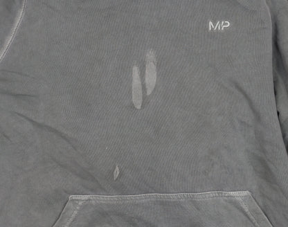 Myprotein Men's Grey Hoodie, Size L, Pullover with Logo