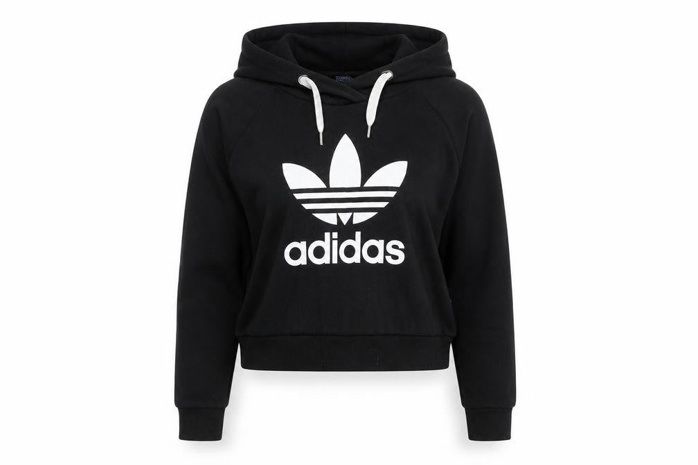 Adidas Women's Black Pullover Hoodie Size 10 S
