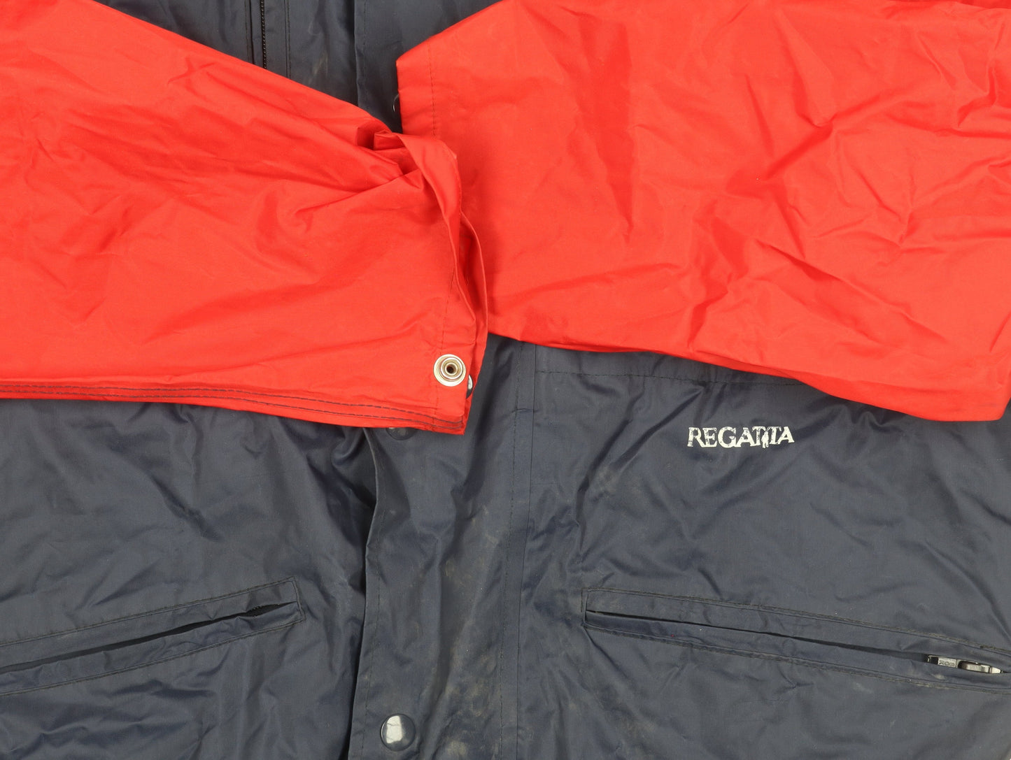 Regatta Men's Waterproof Parka Jacket Red Blue M