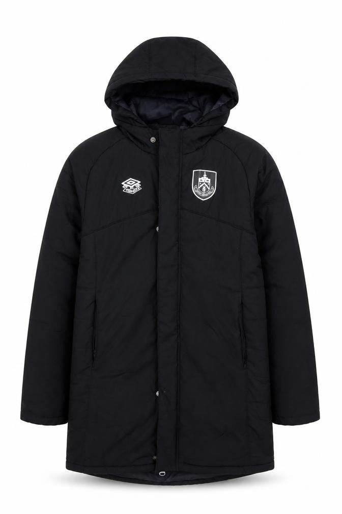 Umbro Boys Black Hooded Puffer Jacket 10 Years Winter