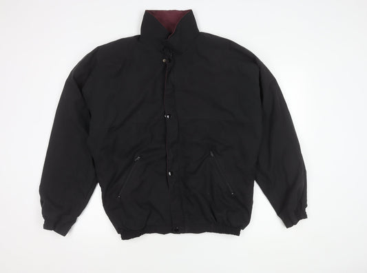 Designer Golf Men's Black Breathable Jacket Size L