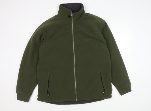 Regatta Men's Green Puffer Jacket L Casual Outdoor