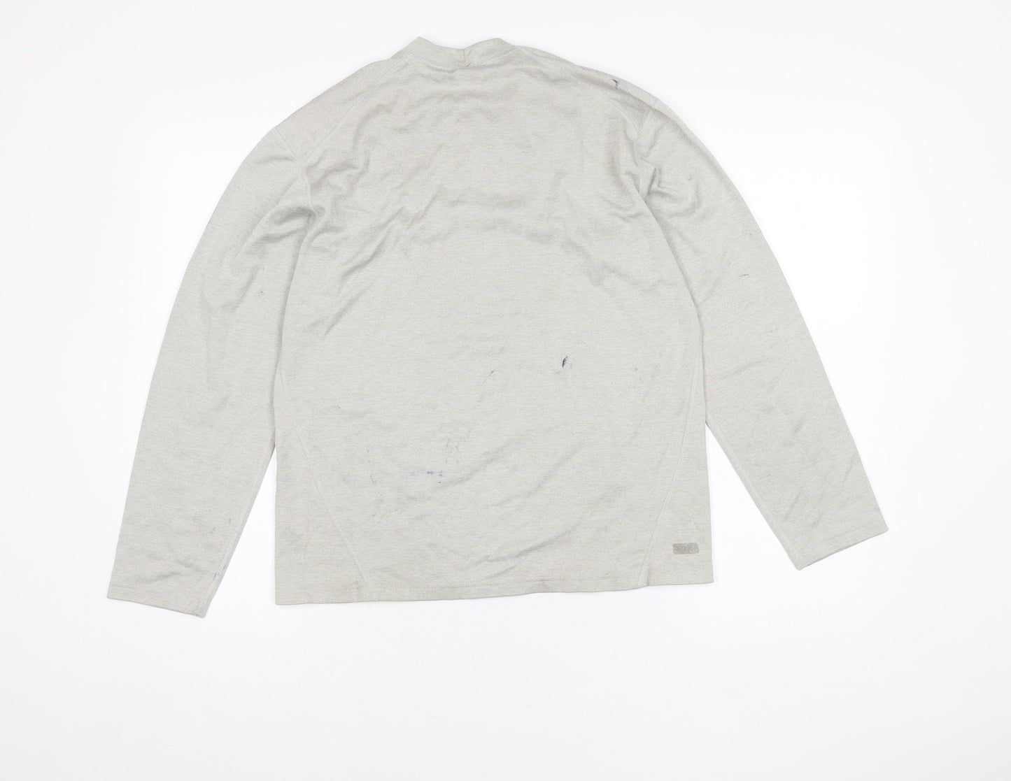 Lowe Alpine Men's Grey Long Sleeve T-Shirt Medium