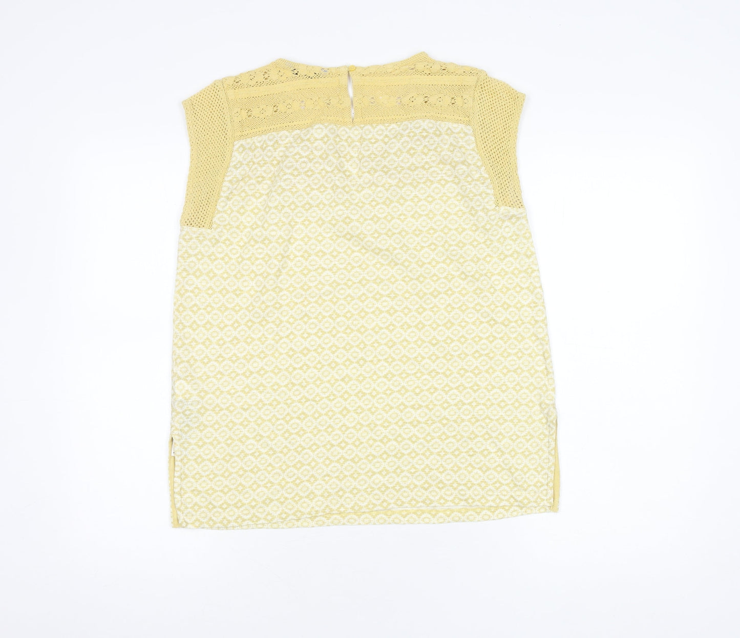 Marks & Spencer Women's Gold Sleeveless Top