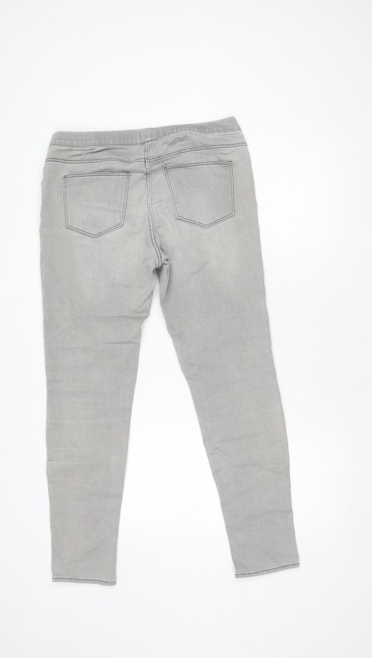 H&M Women’s Grey Regular Fit Jeans Size 14