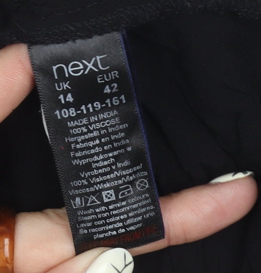 Next Women's Black Top Size 14