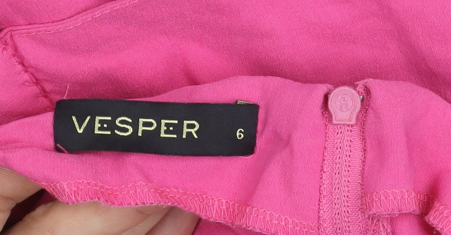 Vesper Pink Strappy Dress, Women’s Size 6