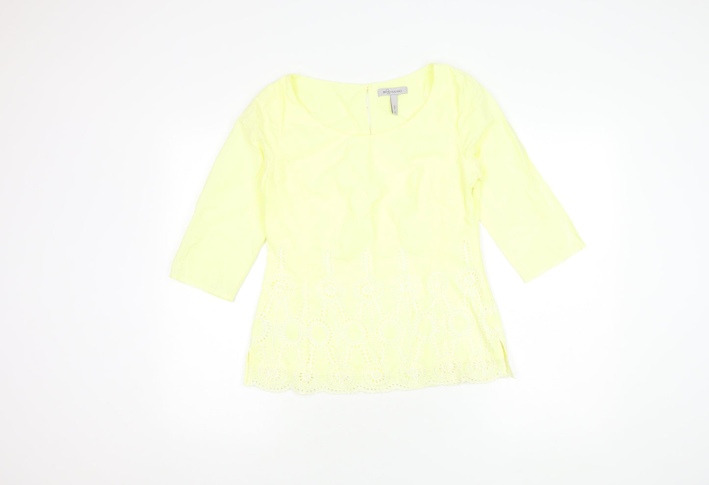 Bravissimo Women's Yellow Top, Size 10