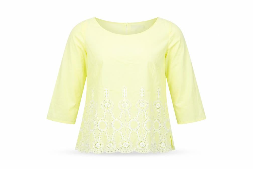 Bravissimo Women's Yellow Top, Size 10
