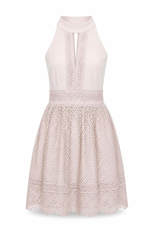 Myleene Klass Beige Fit & Flare Dress, Size 8