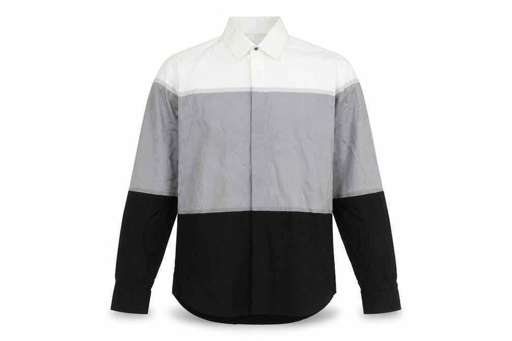 Jonathan Saunders Men's Colourblock Cotton Shirt - Size 48