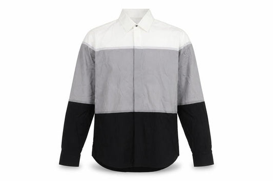 Jonathan Saunders Men's Colourblock Cotton Shirt - Size 48