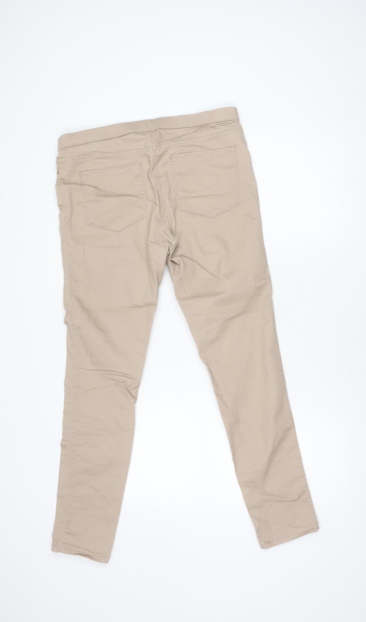 H&M Women's Beige Jeans Size 14