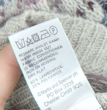 Marks and Spencer Women's Multicoloured Henley Jumper