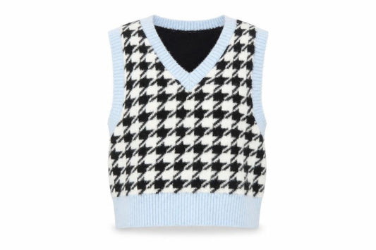 H&M Women's Multicoloured V-Neck Vest, Size 12
