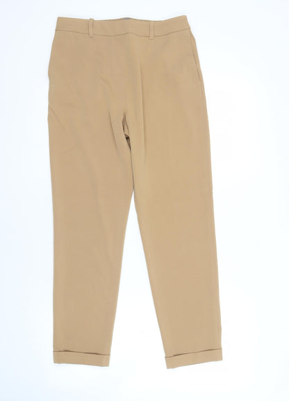 Additional front view of Principles Women's Beige Trousers, size 10