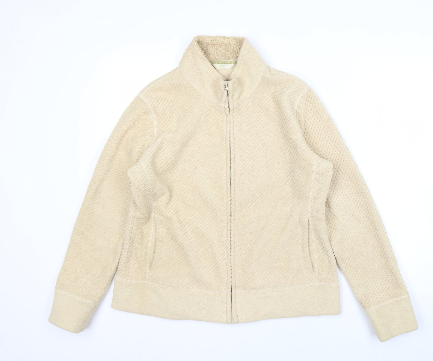 Marks & Spencer Women's Beige Full Zip Jacket